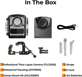 Brinno time-lapse video automation helps easy sharing.