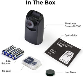 Brinno TLC300 interchangeable lens increases filming flexibility.