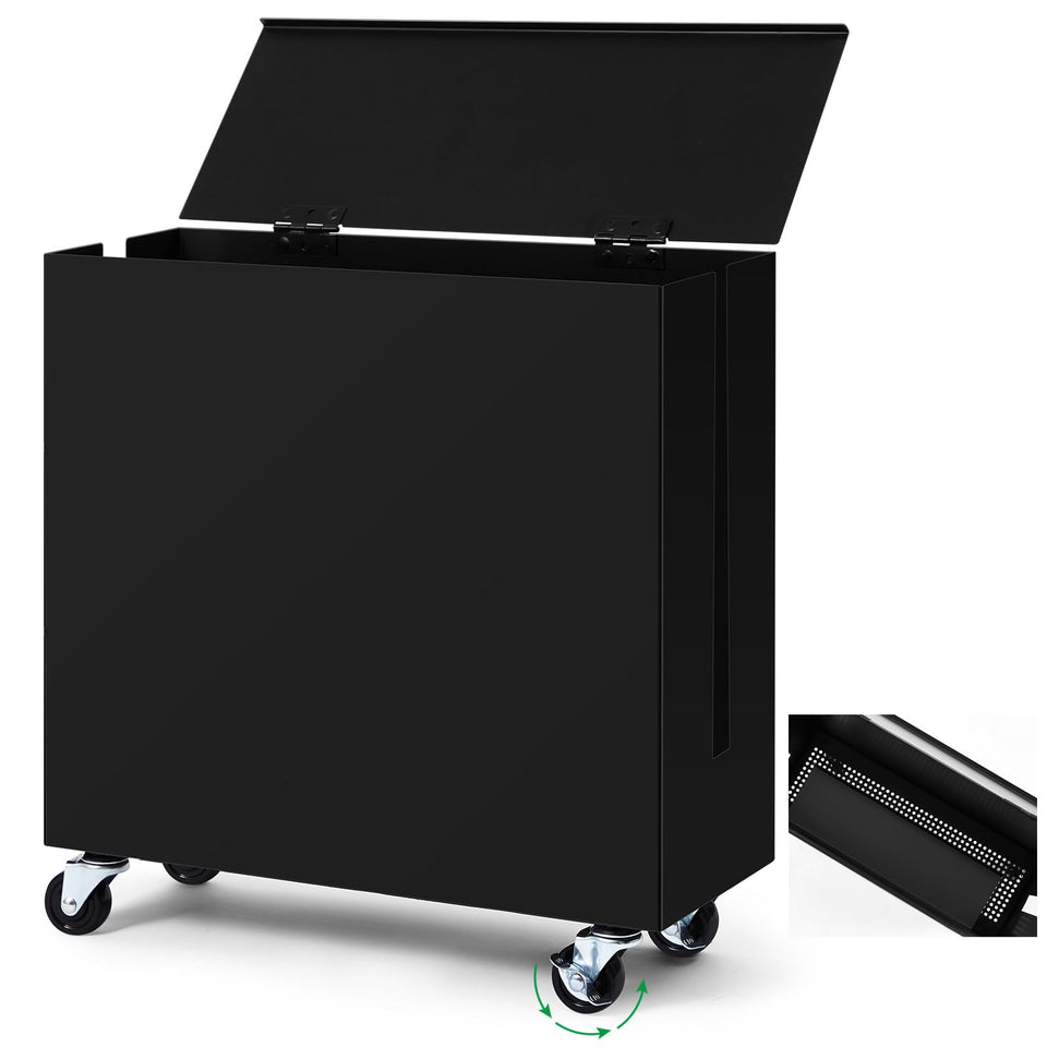 Briwooody cable management box outer view for a clean, organized workspace