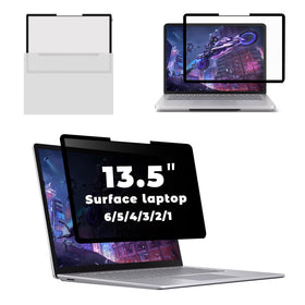 BROPGOD privacy screen on 13.5-inch Surface Laptop blocks peeking with privacy filter