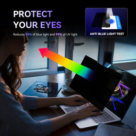 BROPGOD 13.5-inch Surface Laptop compatible privacy screen for healthcare workers and students