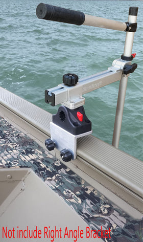Brocraft fast install deck base enables rapid setup on deck.