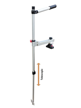 Brocraft universal mount accommodates kayaks, canoes, and boats.