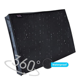 BroilPro Outdoor TV Cover remote pocket close-up for secure storage
