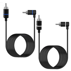 Broqixin blue satellite cable 24.6 ft for Vizio surround setups delivers clean signal transfer