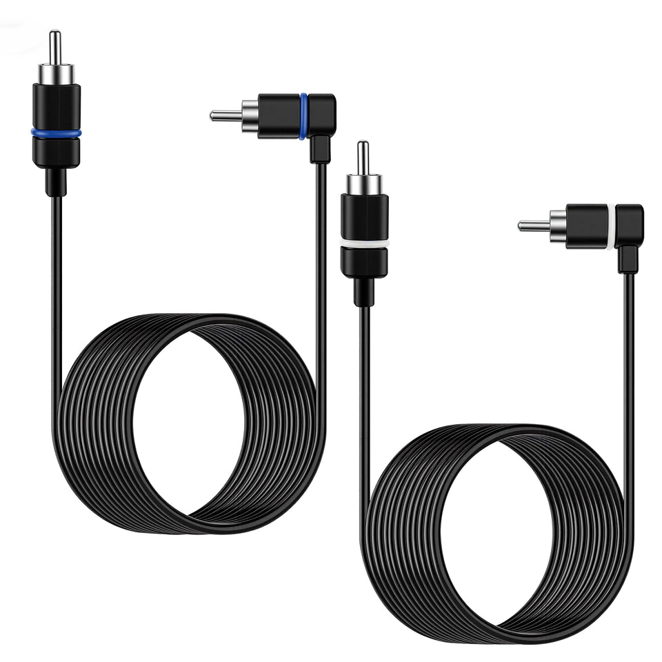 Broqixin blue satellite cable 24.6 ft for Vizio surround setups delivers clean signal transfer