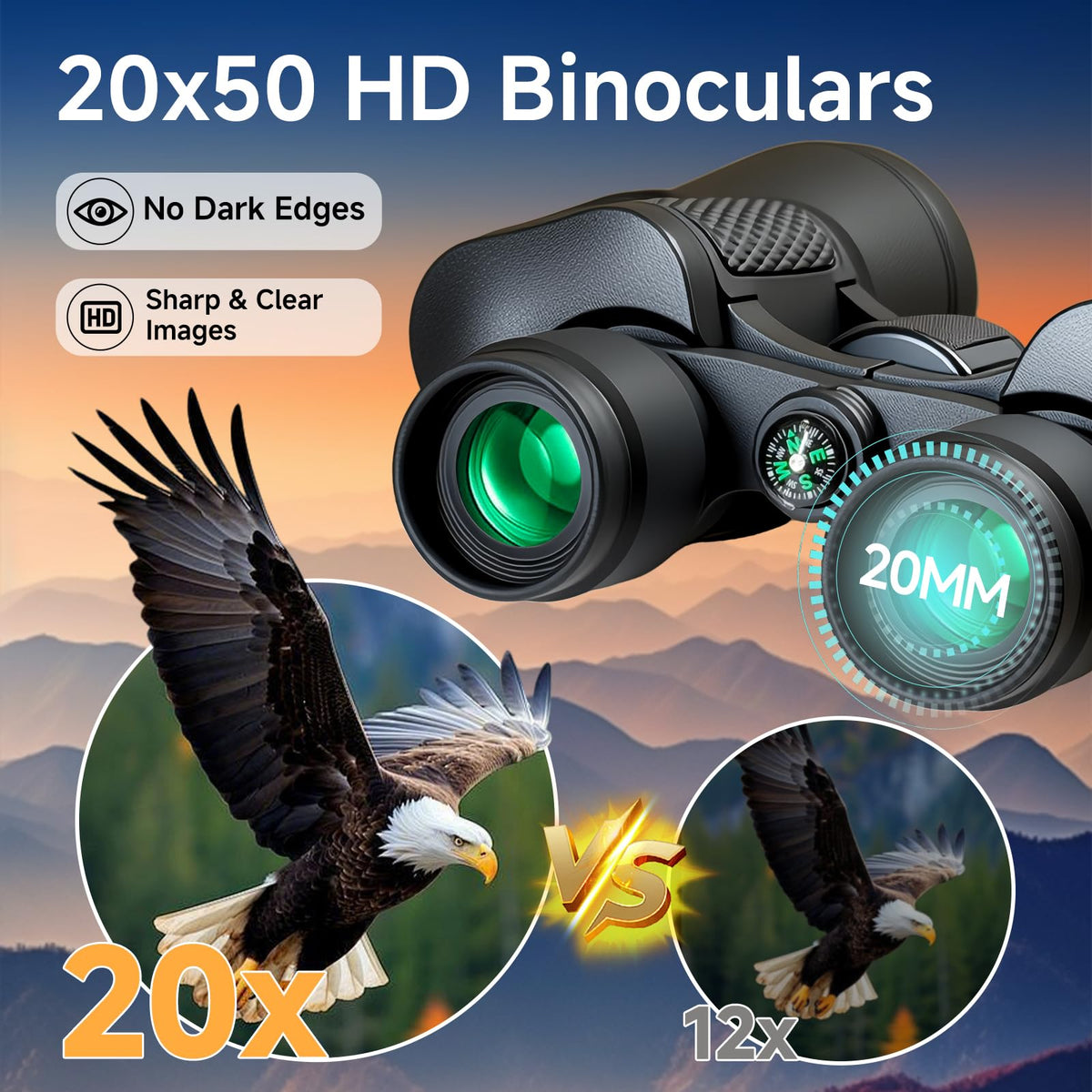 Brpvizra eyepiece and soft rubber focus wheel, comfortable precise focusing benefit