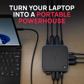 brydge Stone CORE packaging and USB-C cable included for easy out-of-the-box setup