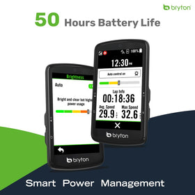 Bryton Rider S810 long-lasting battery supports multi-day bikepacking adventures.