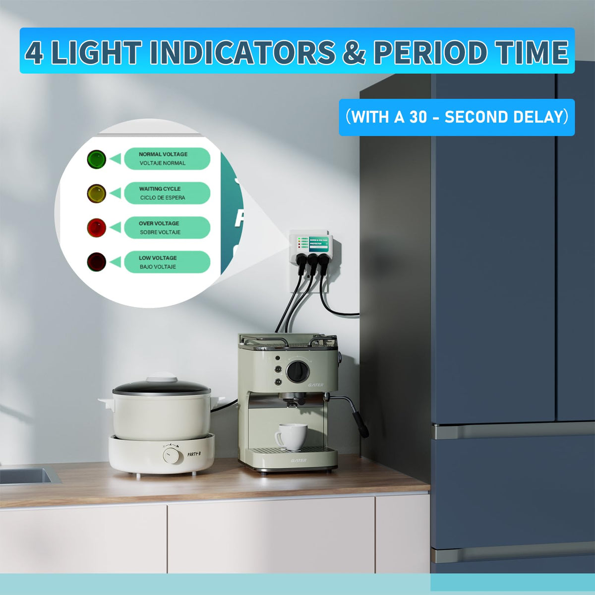 BSEED delay indicator highlights 30-second stabilization before restart
