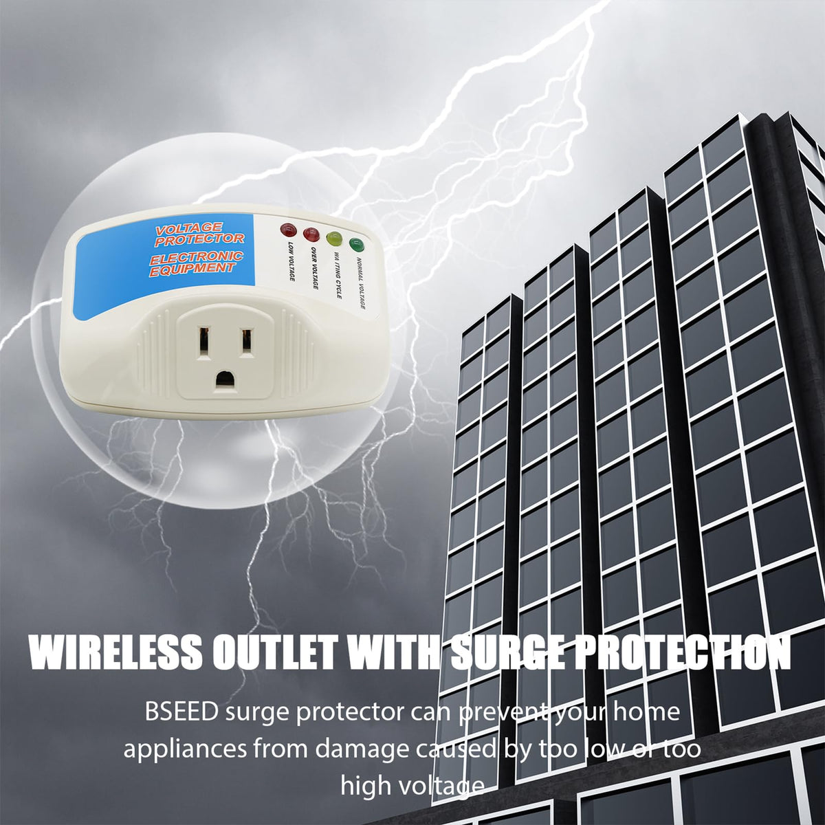 BSEED protector suitable for large appliances like air conditioners and washers