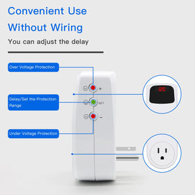 BSEED surge protector flame-retardant shell enhances safety and long-lasting durability.