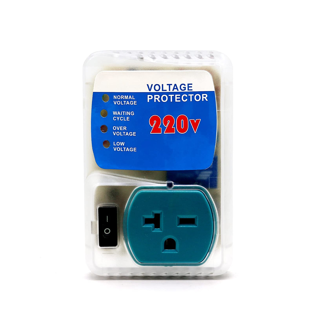 BSEED surge protector outlet front view showing compact home use benefits