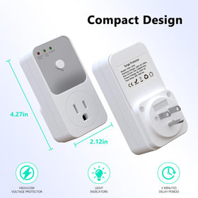 BSEED refrigerator plug protected from voltage spikes