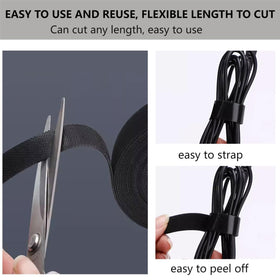 BSELEYY study area cable management with neatly organized cords