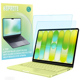 BSPROTE blue light filter on Mac Neo 13 for reduced glare during long work