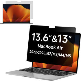 BSPROTE privacy screen for MacBook Air front view with private display