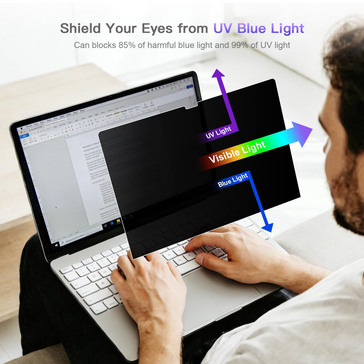 BSPROTE privacy shield delivers glare-free viewing