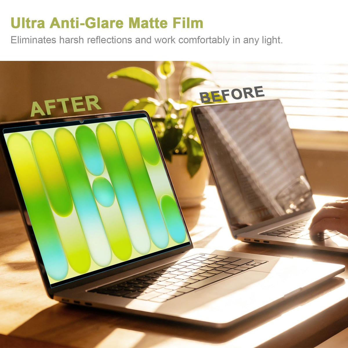 BSPROTE scratch-resistant layer protects Mac Neo 13 display