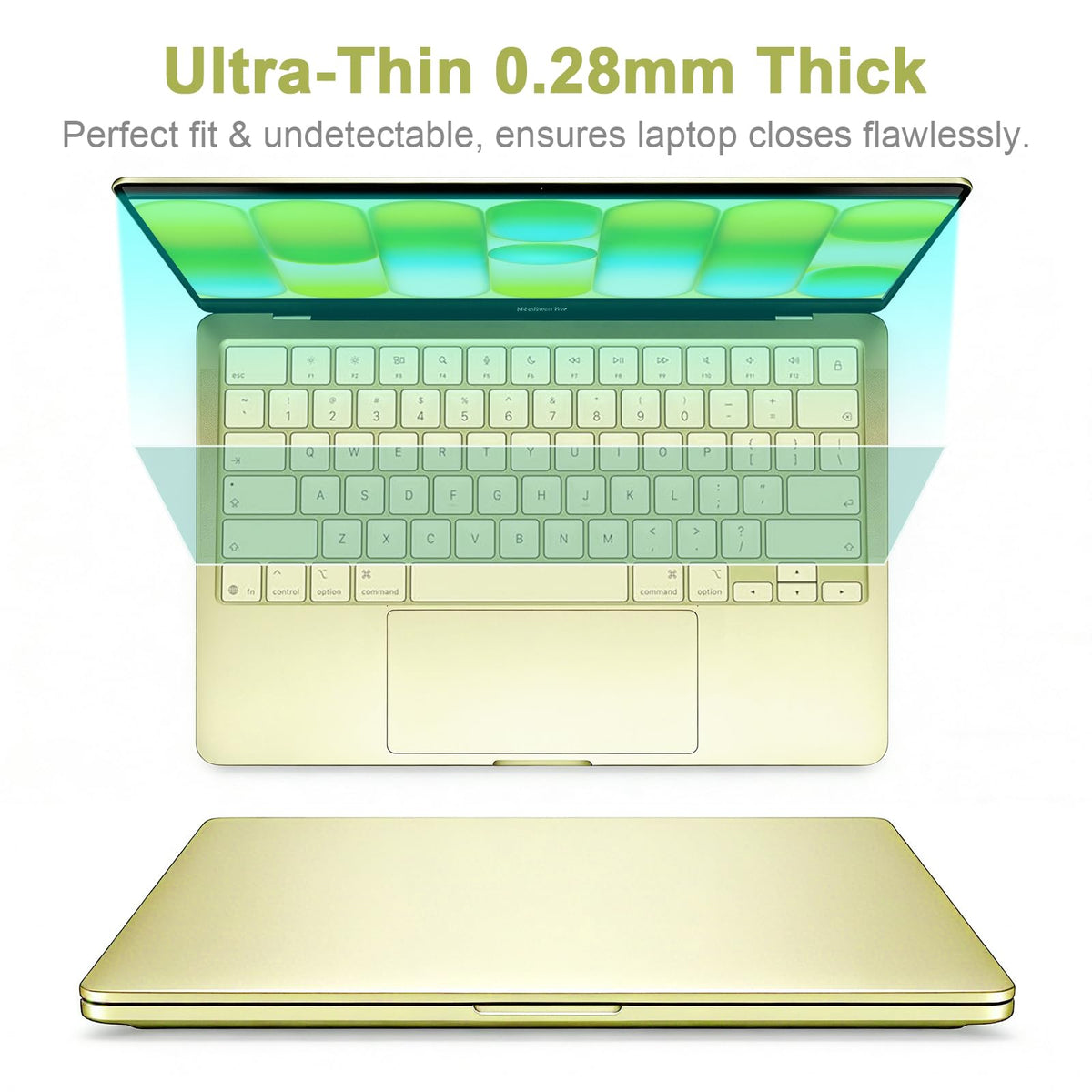 BSPROTE self-adhesive installation kit enables easy on-laptop application