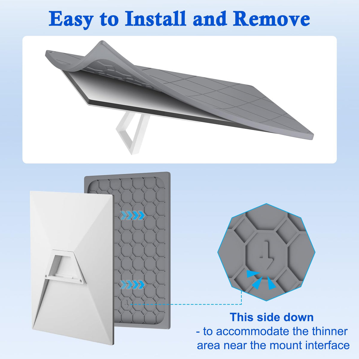 BSTSLL Starlink Gen 3 UV-resistant silicone maintaining color and shape