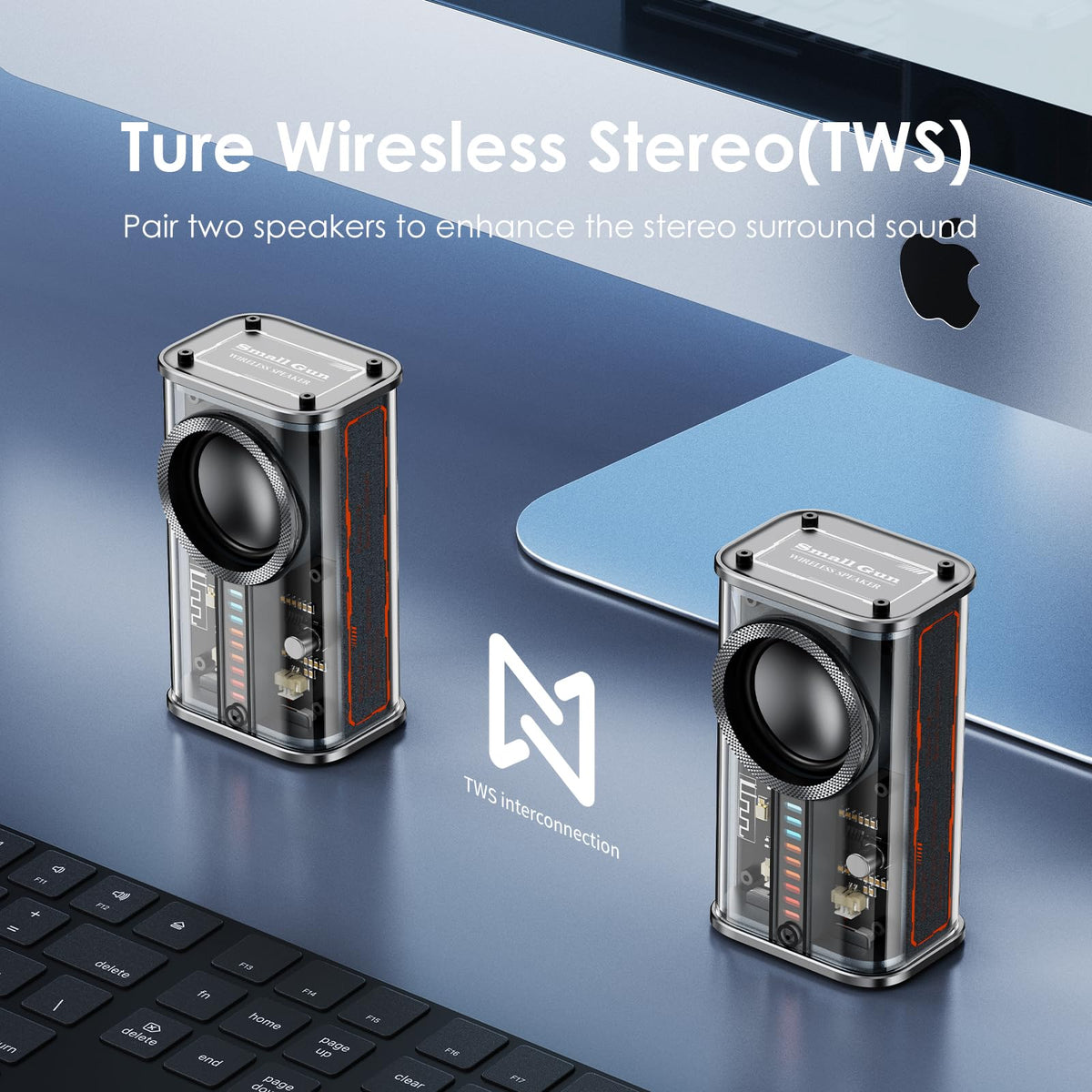 BSZHI K07 Bluetooth 5.0 delivers quick, stable connections.