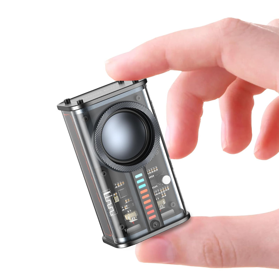 BSZHI K07 portable Bluetooth speaker with lights for vibrant outdoor listening.