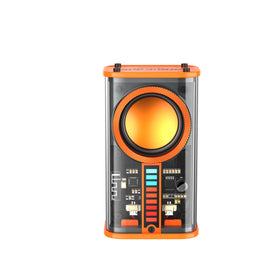 BSZHI LED speaker enhances parties with synchronized color lighting.