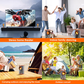 BSZHI portable speaker on the go suits office, travel, and outdoor use.