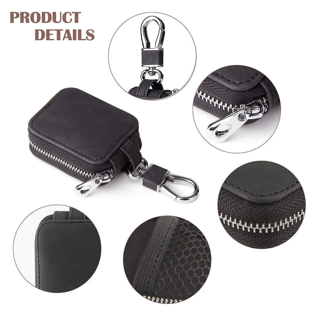 BTAMUD elastic mesh pocket holding cable for tidy storage