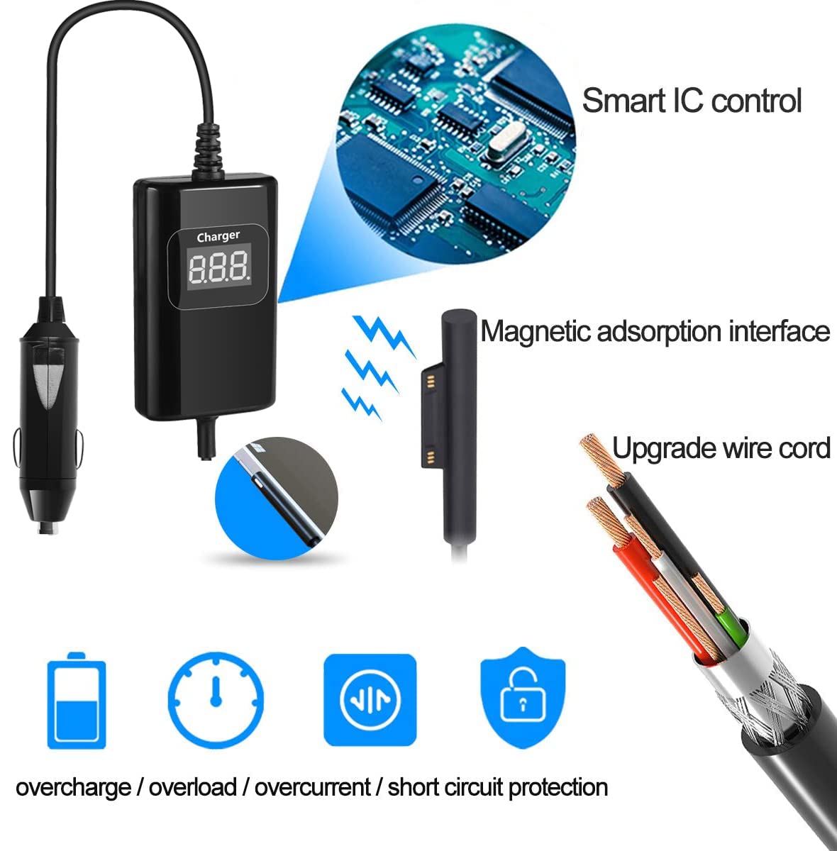 BTBSZ Surface charger – broad compatibility across Pro and Laptop lines.