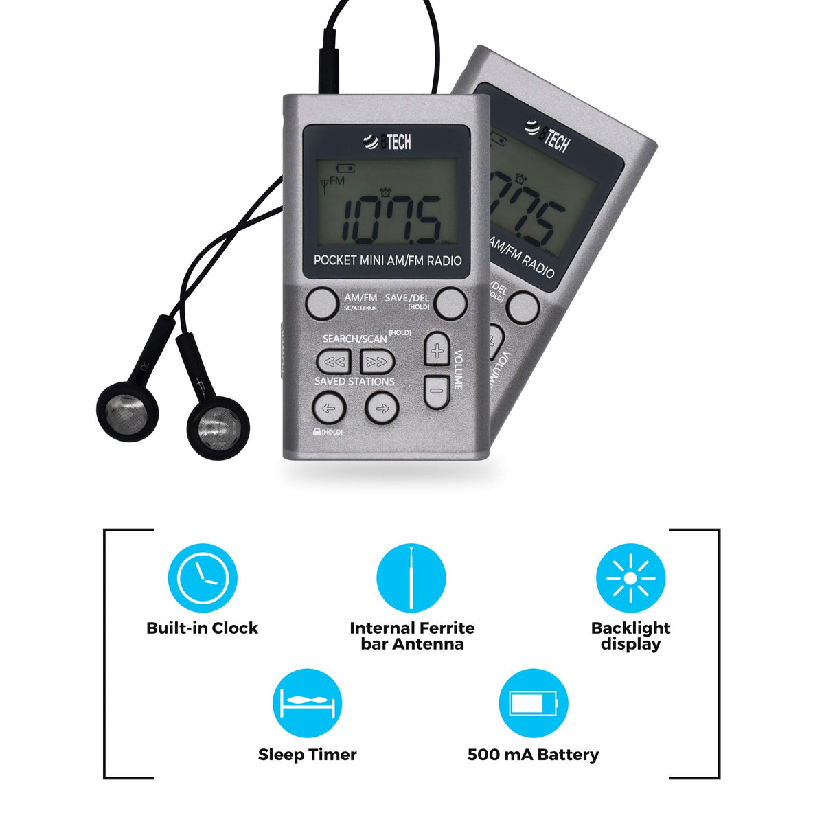 BTECH MPR-AF1 external antenna design boosts reception with headphones