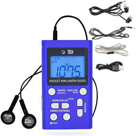 BTECH MPR-AF1 radio front view with crisp AM and FM reception