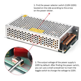 BTF-LIGHTING 198W rating label communicates safe maximum power