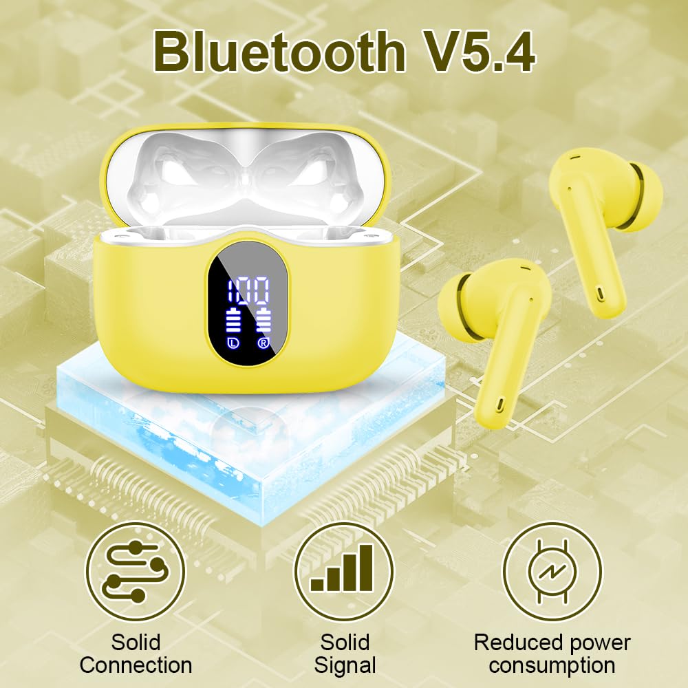 Btootos earbud close-up revealing driver detail and textured finish for improved audio clarity