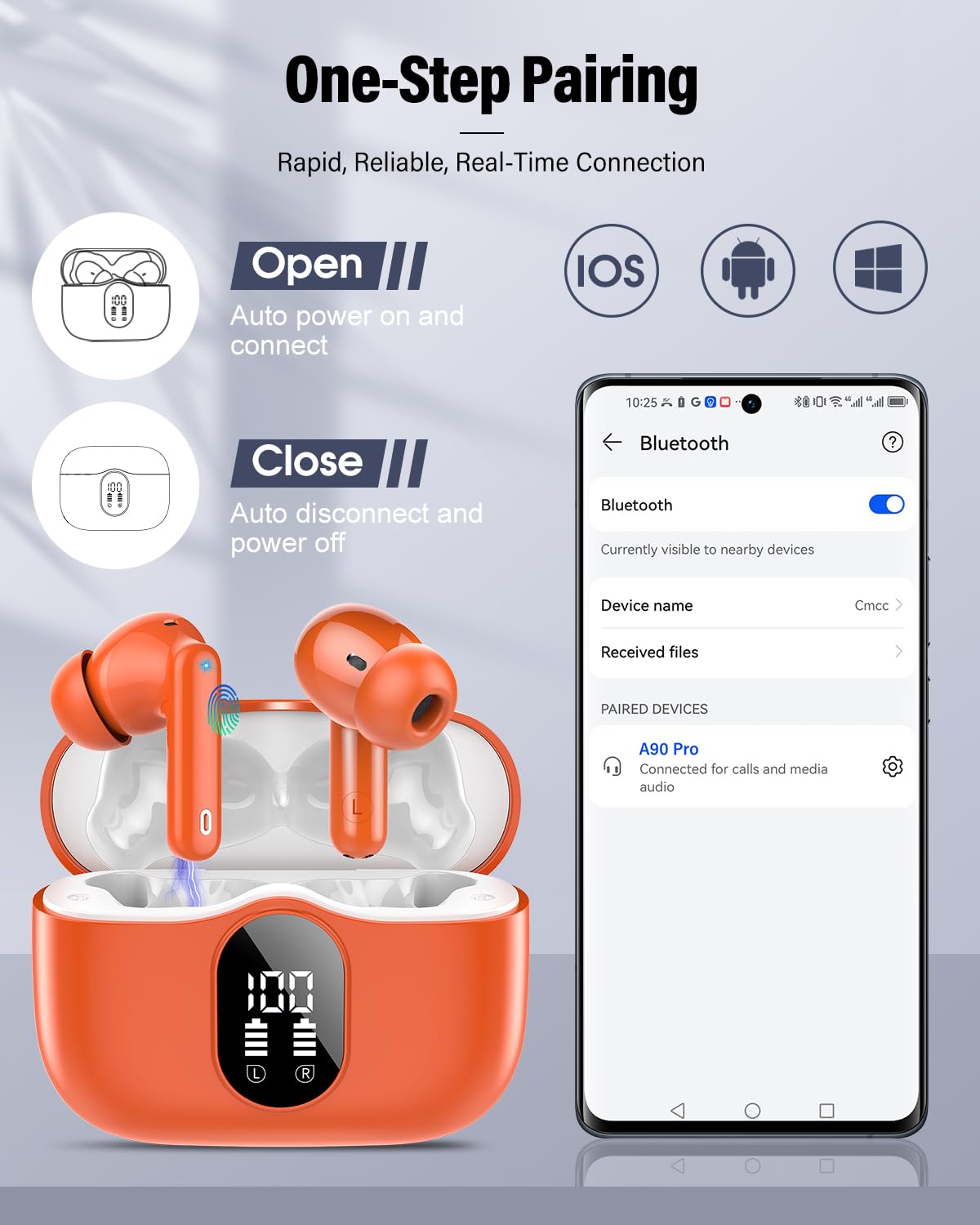 Btootos silicone eartips and accessories layout for personalized comfort