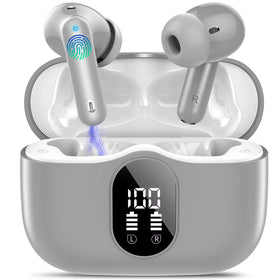 Btootos front charging case showing compact storage and easy portability benefit