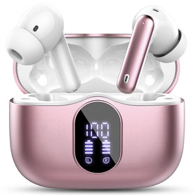 btootos front packaging and rose gold case showing sleek design and portability
