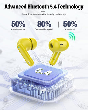 Btootos earbuds in-ear on runner demonstrating secure fit and sweat resistance