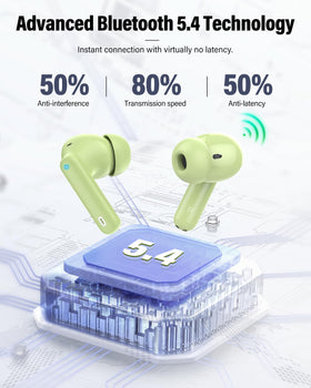 Btootos earbuds worn by runner, demonstrates secure fit and stable performance during exercise
