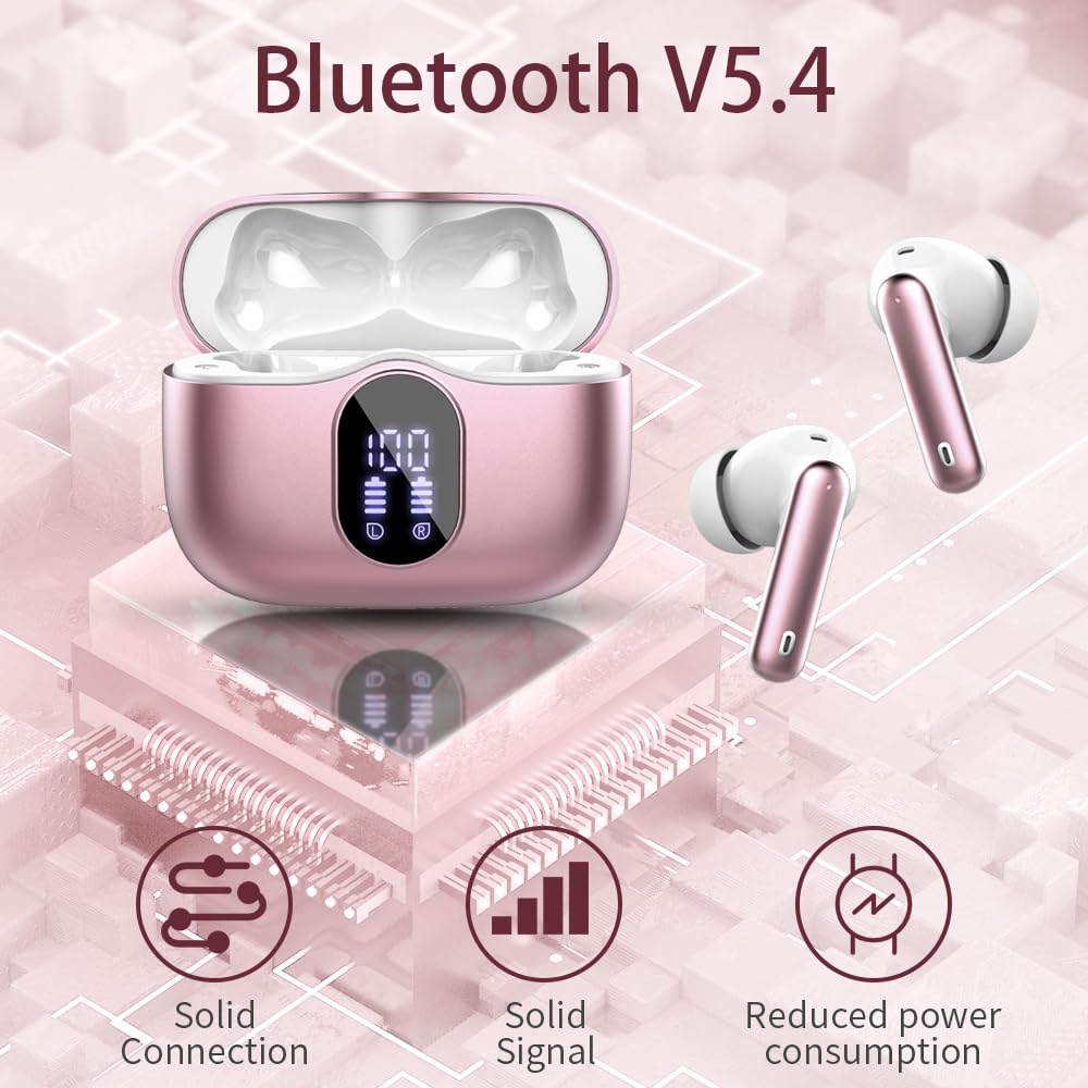 Btootos earbuds in-ear during workout showing sweat resistance