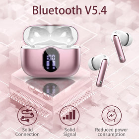 Btootos earbuds in-ear during workout showing sweat resistance