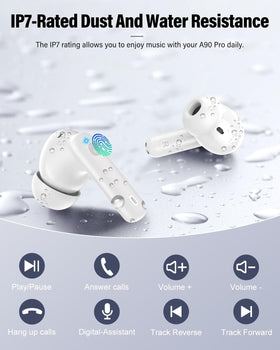Btootos lifestyle image of outdoor runner wearing earbuds for active use and reliable audio