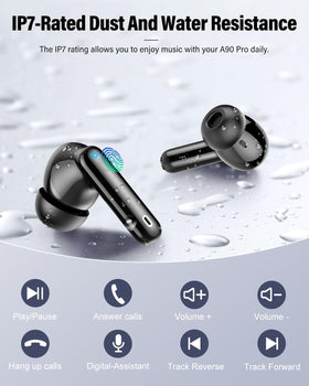 Btootos earbuds in outdoor setting, durable waterproof benefit for activities
