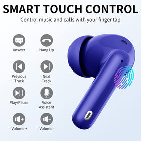 Btootos earbuds with water splash demonstrating IP7 protection during workouts