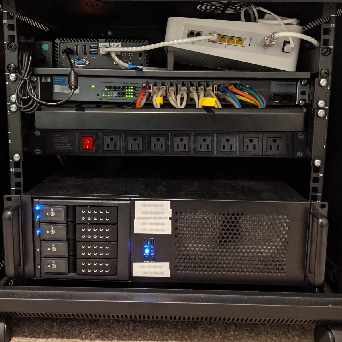 BTU installation brackets and screws showing flexible mounting options and secure fit