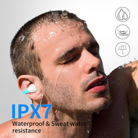 BUABMEQ comfortable open-ear design ideal for running and fitness.