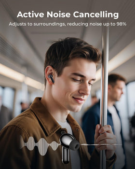 Bucephalus earbud close-up of driver, conveys rich sound and build quality