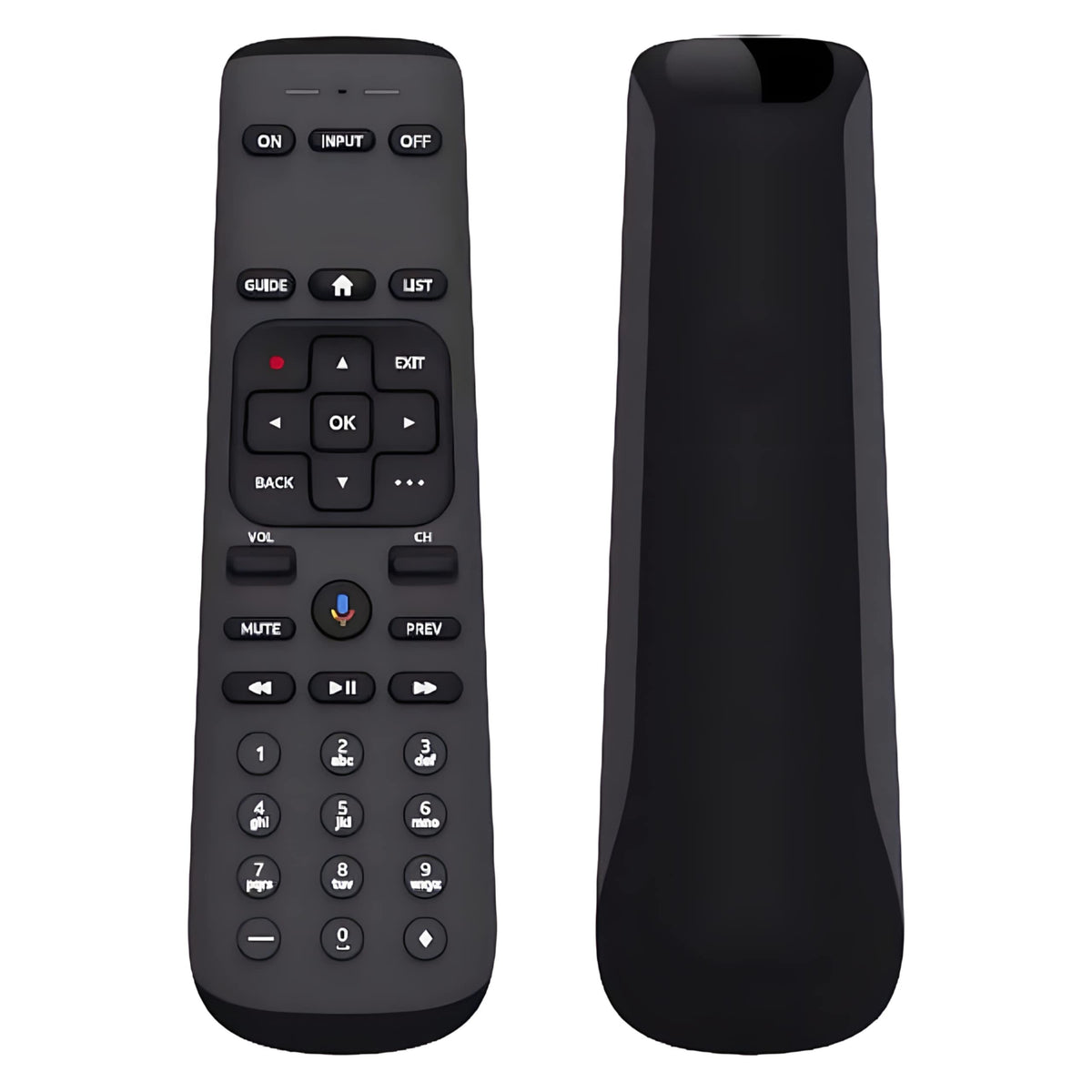 BUCK TAPE remote beside Osprey receiver showing relative size and scale