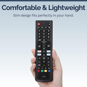 BUCK U.S.A remote streaming buttons close-up for instant app access